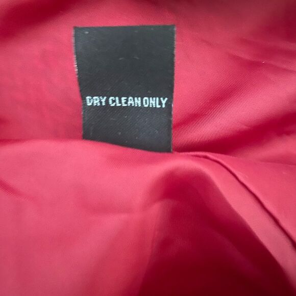 Cynthia Rowley Burgundy Tweed Blazer with Fringe - Picture 7 of 9